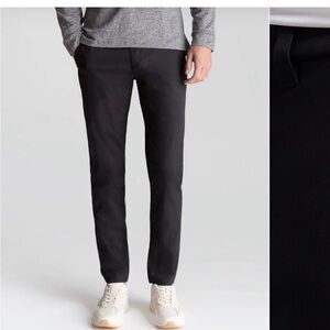 Birddogs Black Stretch Khakis Slim Fit